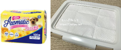 ペットシーツおすすめランキング４位エアセレブ アロマティック ペットシーツ