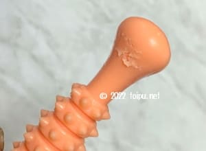 スーパーキャット かみかみフルーツボーン ソフトタイプが劣化している画像