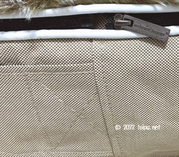 アンビエントペットラウンジの縫製の美しさ画像